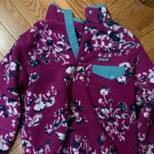 Patagonia snap fleece pullover